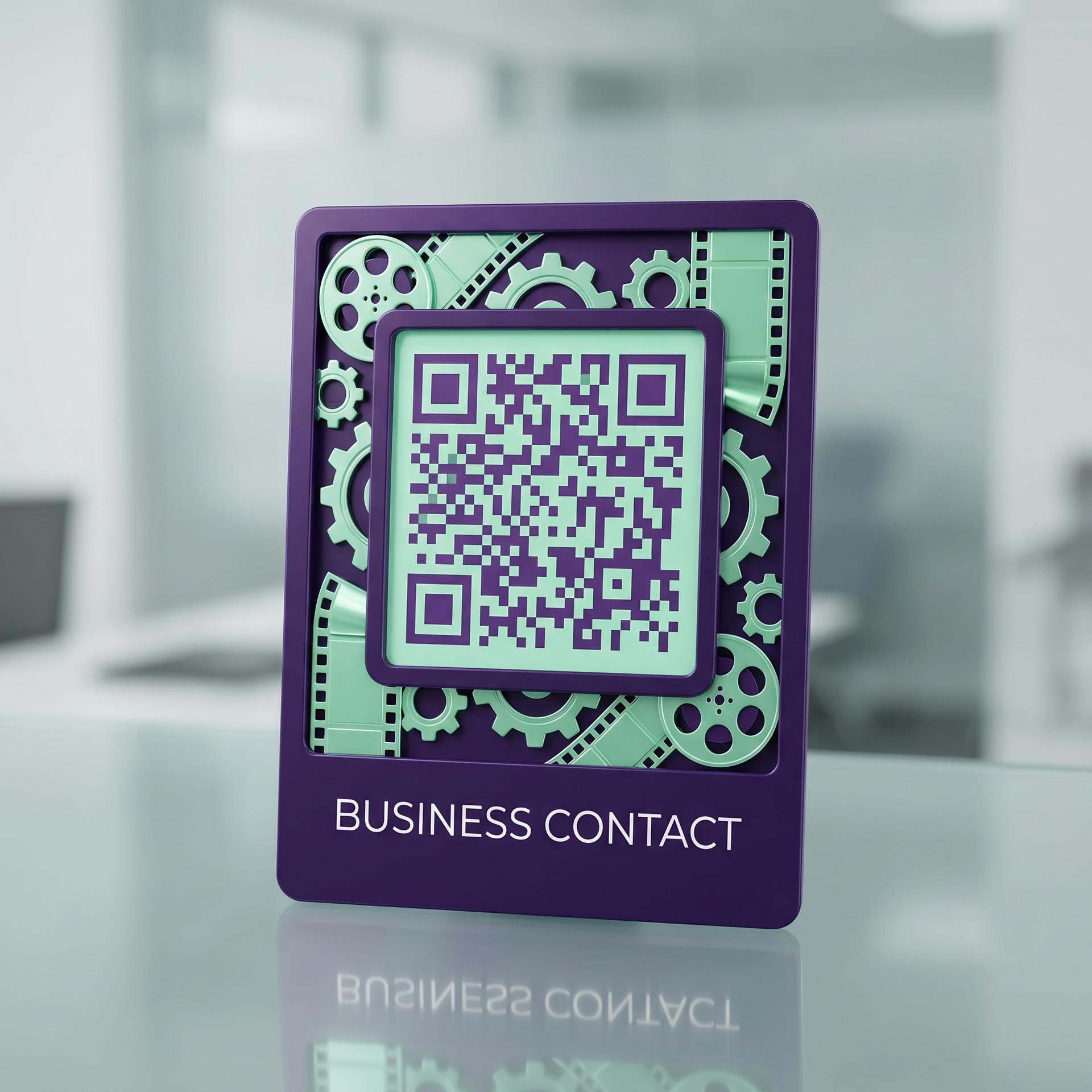 黑丝商务二维码